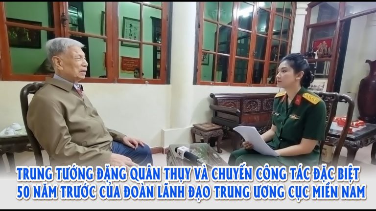 Trung tướng Đặng Quân Thụy và chuyến công tác đặc biệt của Đoàn lãnh đạo Trung ương Cục miền Nam